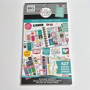 Happy Planner Quotes Stickers